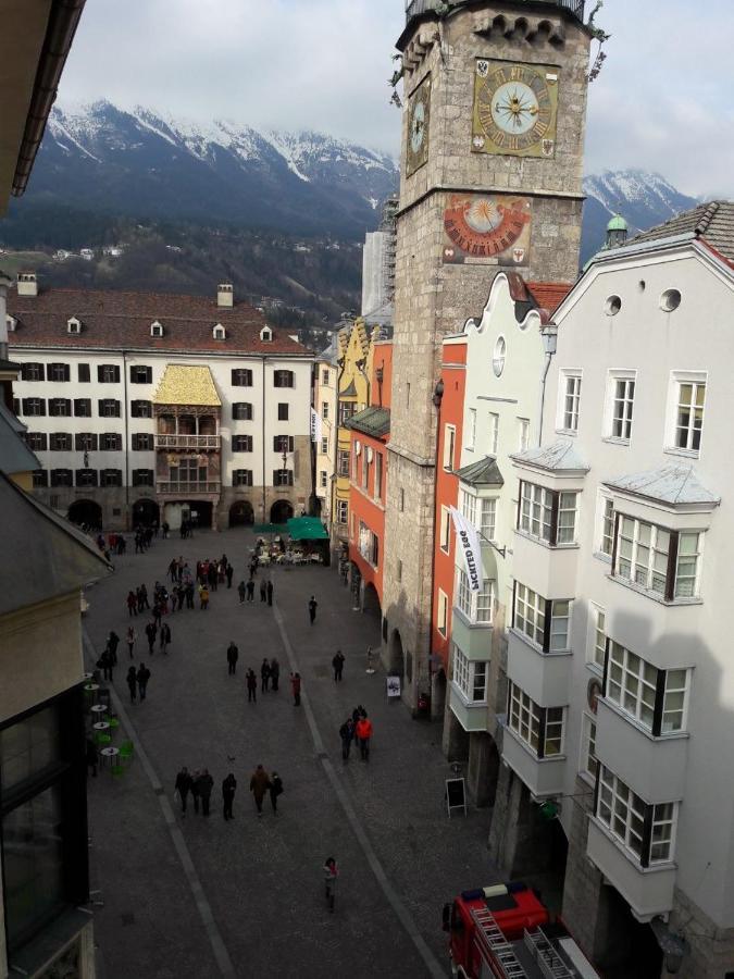 Blick Aufs Goldene Dachl Lägenhet Innsbruck Exteriör bild